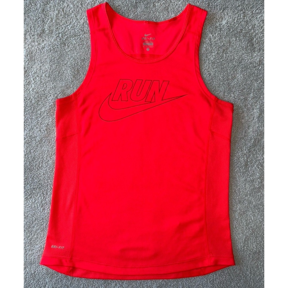SALE - 3/$25 Nike Tank Top Round Neck‎ Dri Fit Coral Orange Women's Small